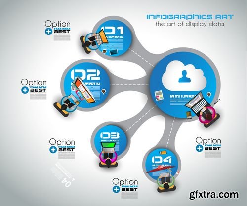 Vector Circular Infographics