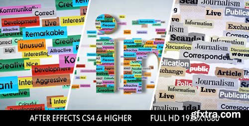 Videohive Text Logo Formation 9661703