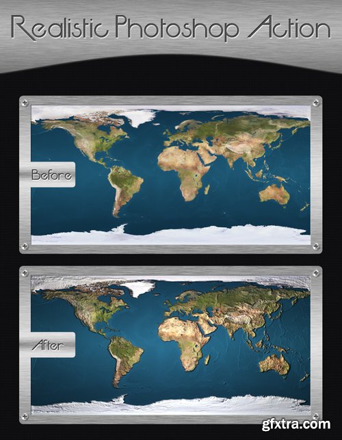 Realistic Photoshop Action