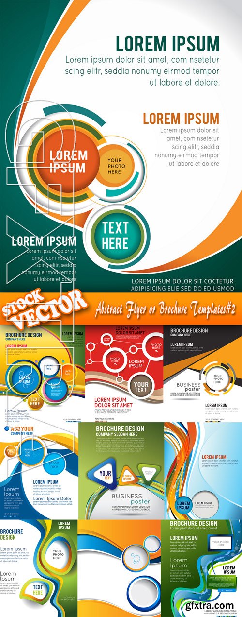 Stock Vector - Abstract Flyer or Brochure Templates#2