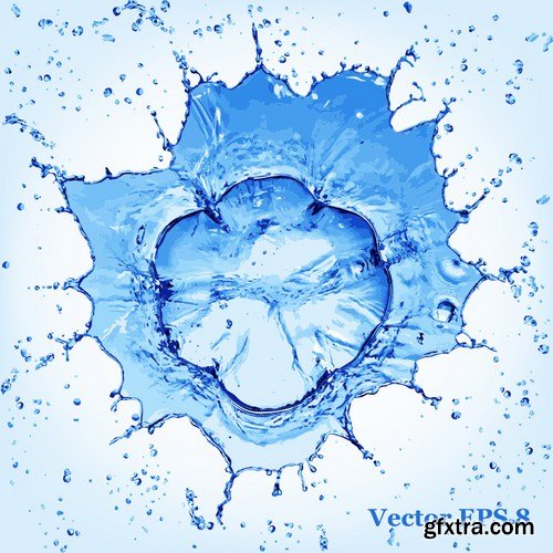 Stock Vector - Water Design Elements, 25EPS