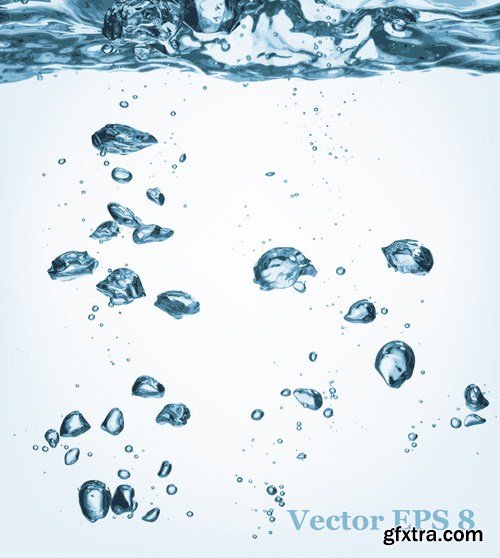 Stock Vector - Water Design Elements, 25EPS