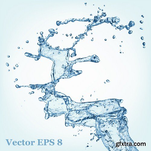 Stock Vector - Water Design Elements, 25EPS