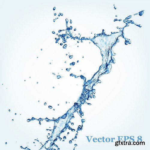 Stock Vector - Water Design Elements, 25EPS