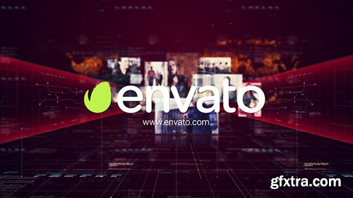 Videohive Digital Holographic Intro 10453635