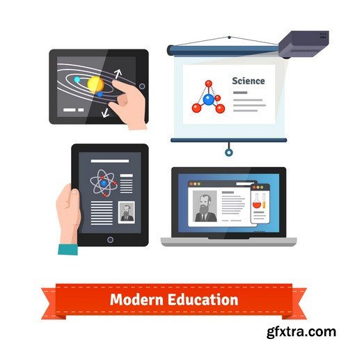 Stock Vectors - Education 2, 25xEPS