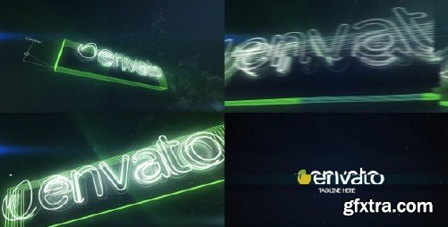 VideoHive - Neon Glitch Logo Reveal 10227339