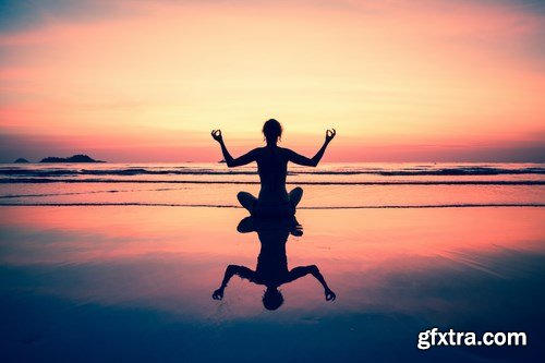 Girl meditates - 10 UHQ JPEG