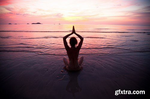 Girl meditates - 10 UHQ JPEG