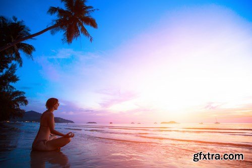 Girl meditates - 10 UHQ JPEG