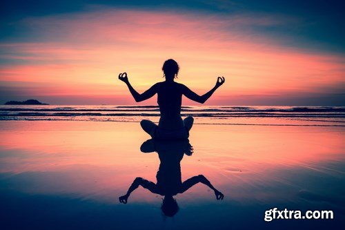 Girl meditates - 10 UHQ JPEG