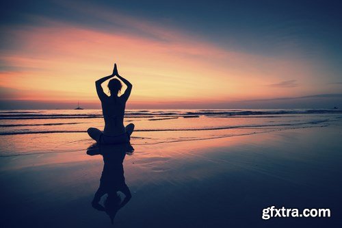 Girl meditates - 10 UHQ JPEG