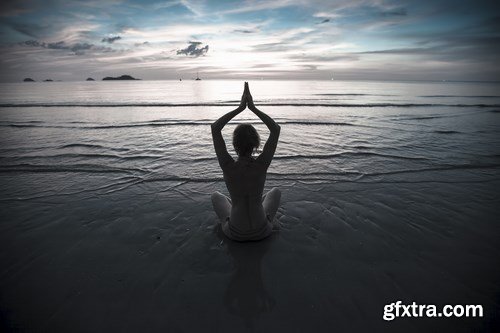 Girl meditates - 10 UHQ JPEG