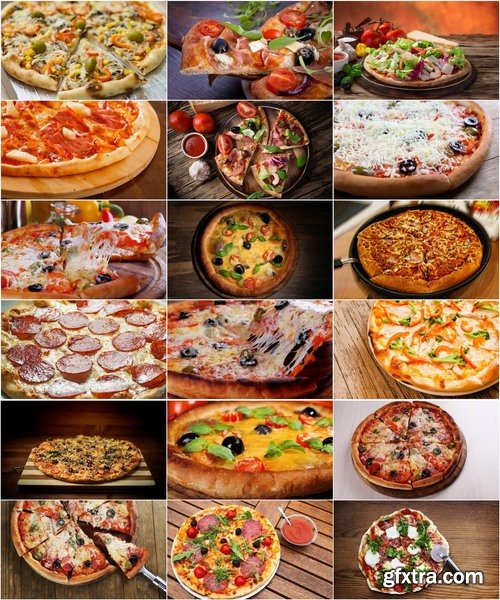 Collection of delicious pizza 25 HQ Jpeg