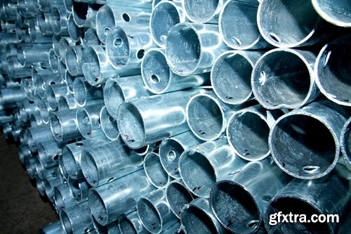 Collection of various metal products nut pipe gas cylinder engine tin 25 HQ Jpeg