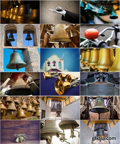 Collection of various bells 25 HQ Jpeg