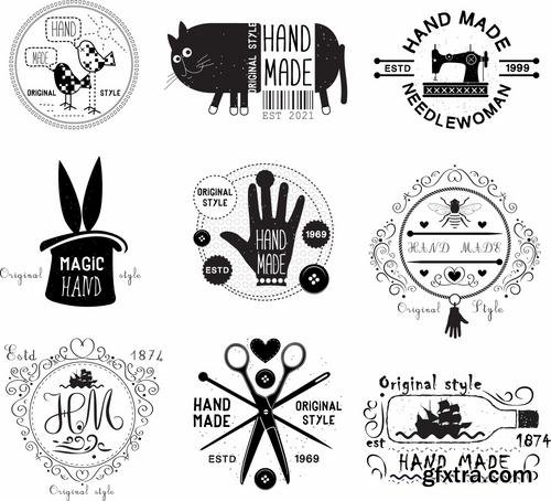 Stock Vector - Big Logo Labels Badges and Design Elements, 25EPS