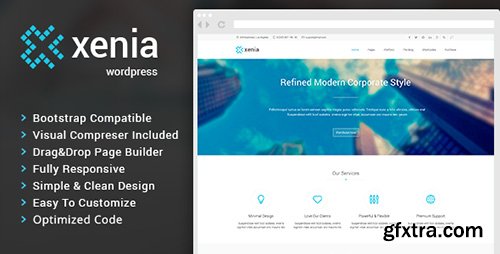 ThemeForest - Xenia v2.2.2 - Refined WordPress Corporate Theme