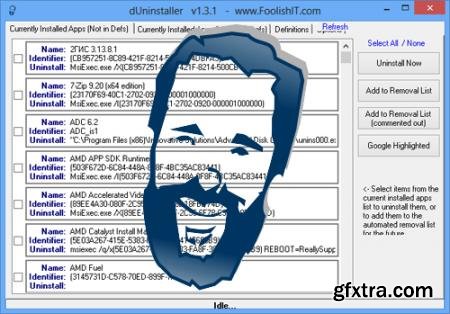 FoolishIT dUninstaller v3.7.8 Portable