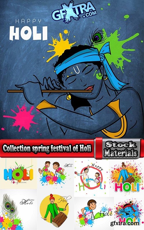 Collection spring festival of Holi 25 Eps