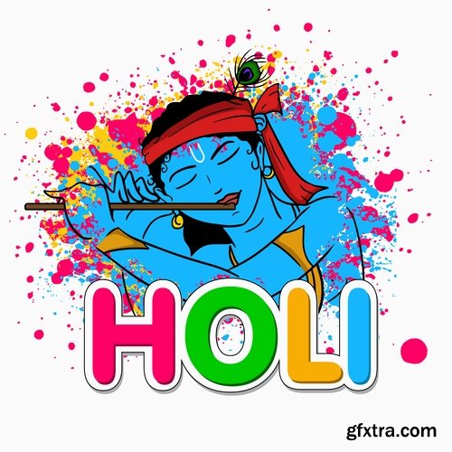 Collection spring festival of Holi 25 Eps