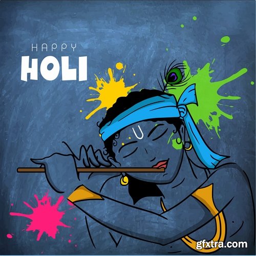 Collection spring festival of Holi 25 Eps