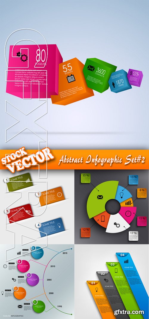 Stock Vector - Abstract Infographic Set#2