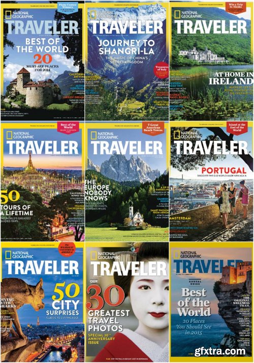 National Geographic Traveler USA - Full Year 2014 Collection