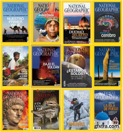 National Geographic Spain - Full Year 2014 Issues Collection