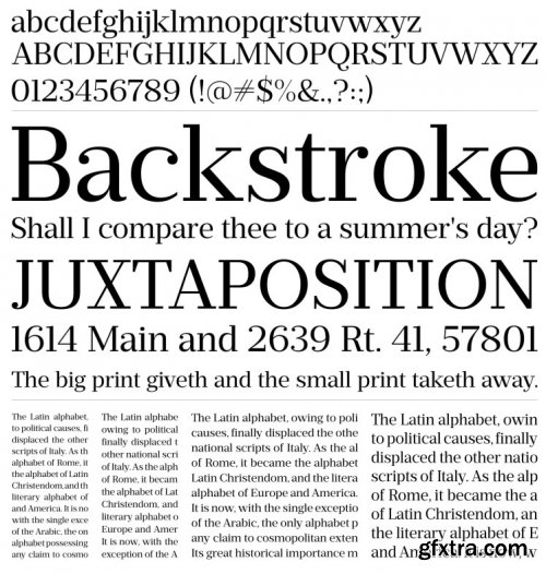 Prumo Text - Scotch Roman Font Family 20xOTF $440