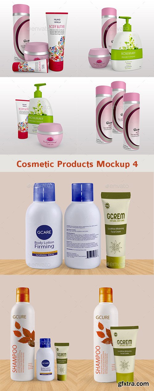 GraphicRiver - Cosmetic Products Mock-up Bundle