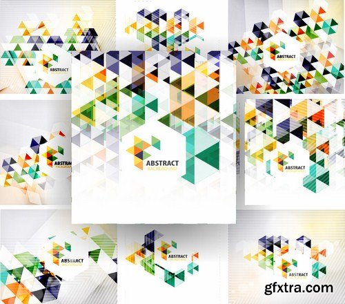 Stock Vector - Mega Abstract Backgrounds Set#2