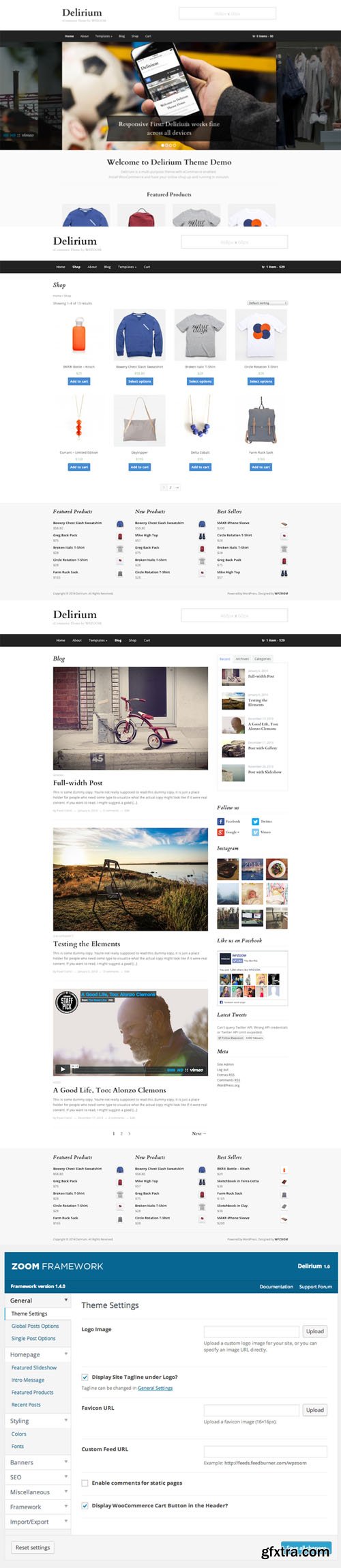 Delirium - WooCommerce & Blog Theme - CM 20660