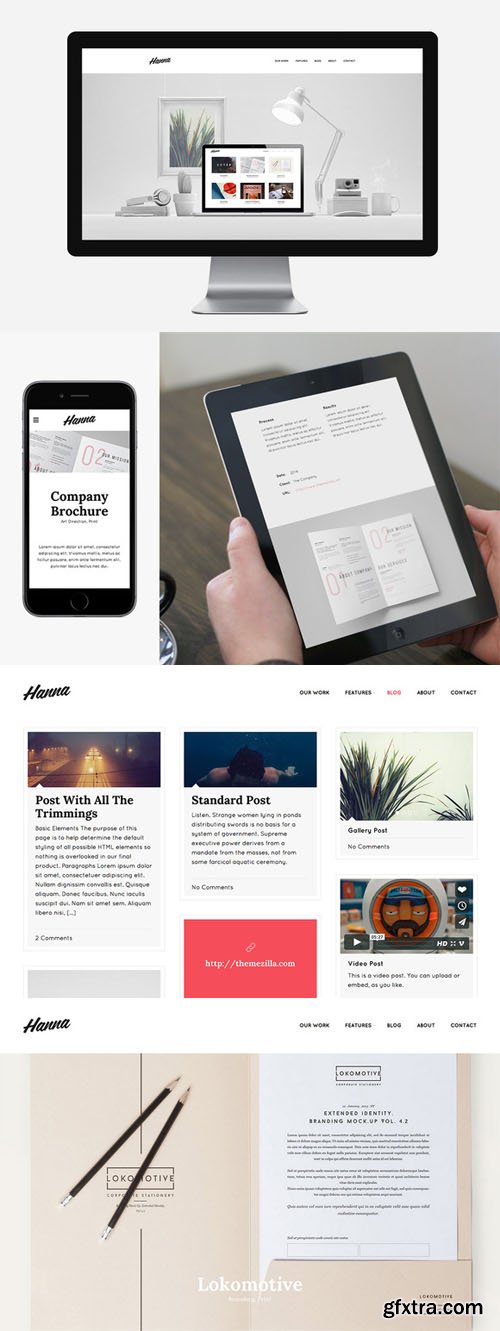 Themeforest - Hanna: An Immersive WordPress Portfolio & Blog