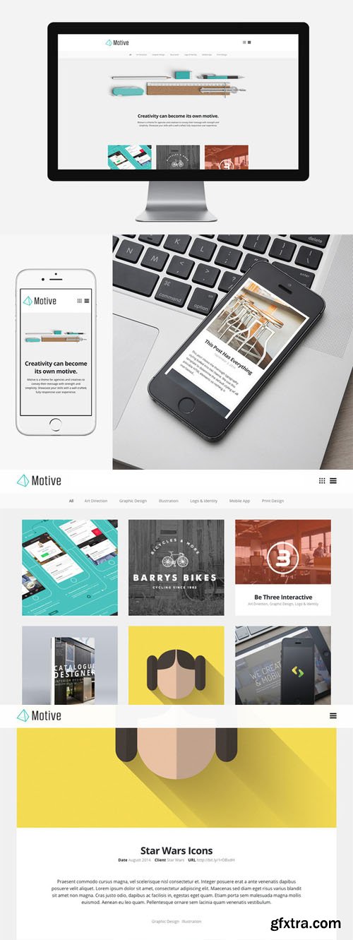 Motive WordPress Theme - CM 146056