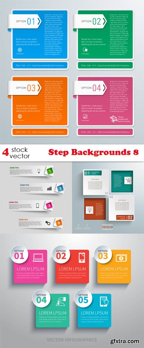 Vectors - Step Backgrounds 8