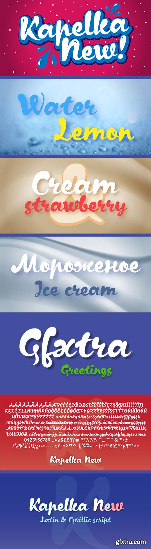 Kapelka New - Soft & Friendy Display Typeface