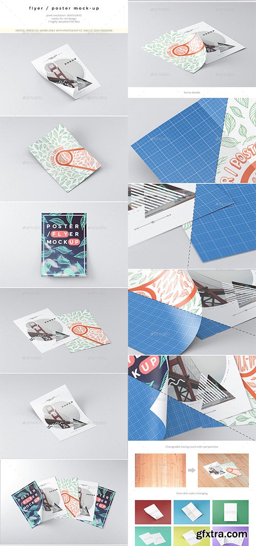 GraphicRiver - Flyer / Poster Mock-Up 10365956