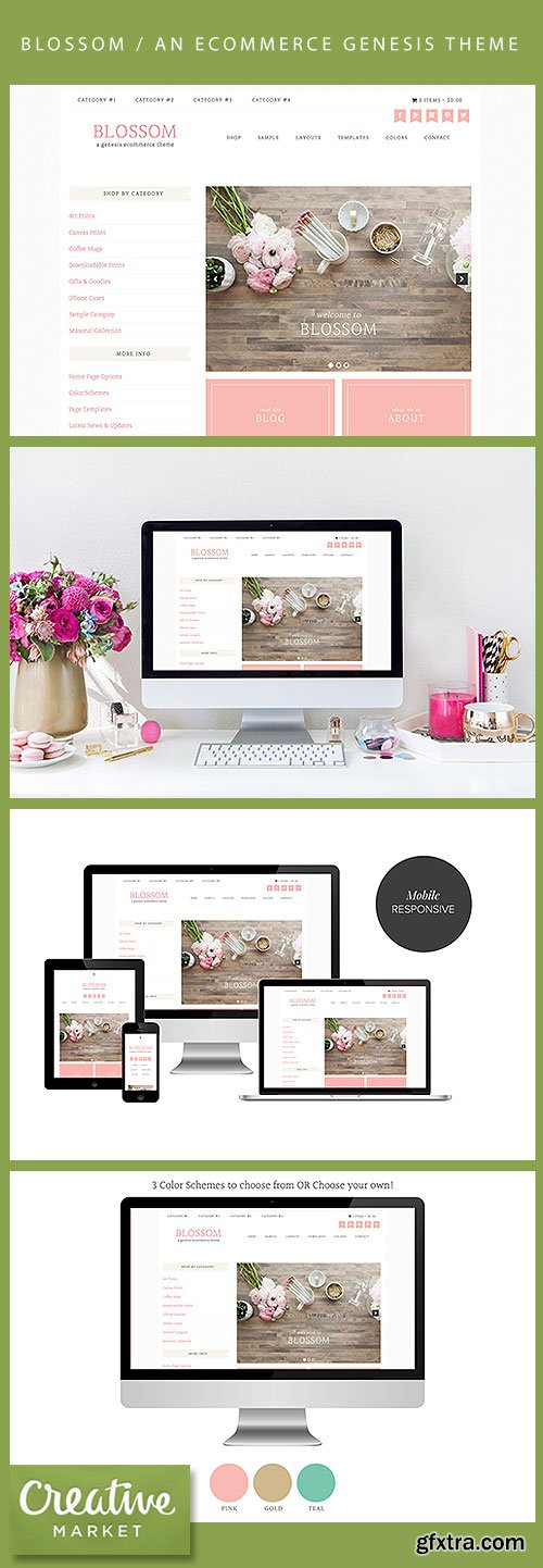 Blossom / An Ecommerce Genesis Theme CM 98194