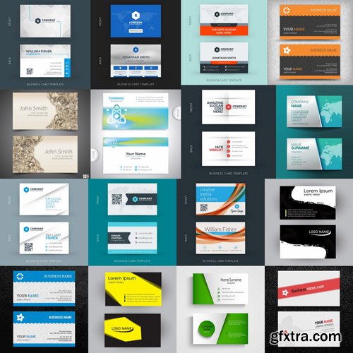 Business Card Design #43 - 25 Vector