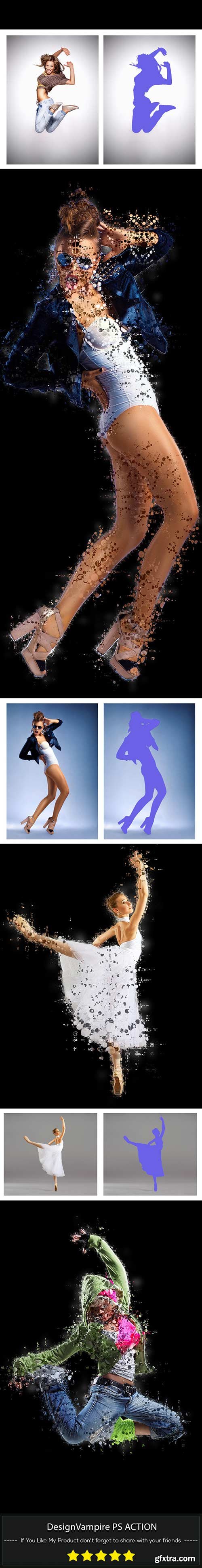 GraphicRiver - Smearing Photoshop Action 9511357