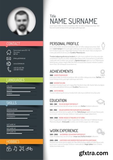 Vector - CV Resume Template 1