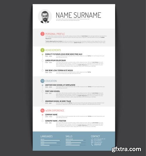 Vector - CV Resume Template 1