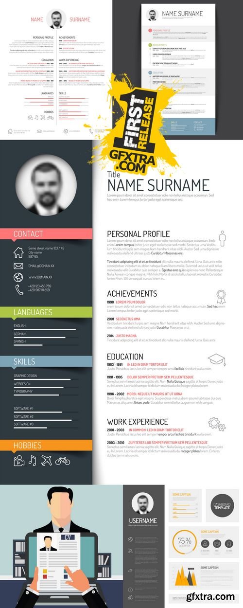 Vector - CV Resume Template 1