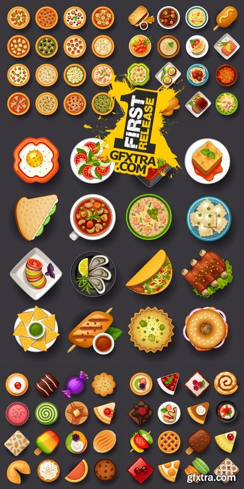 Vector - Food Icon Set