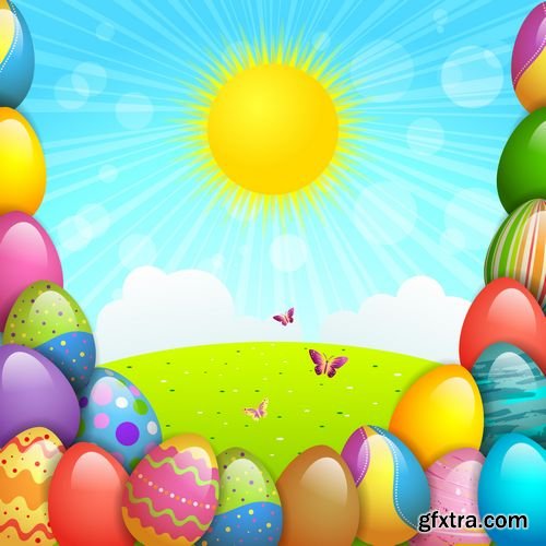 Vector - Easter Backgrounds