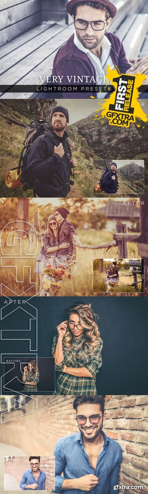 Very Vintage Lightroom Presets Vol 1 - CM 200083