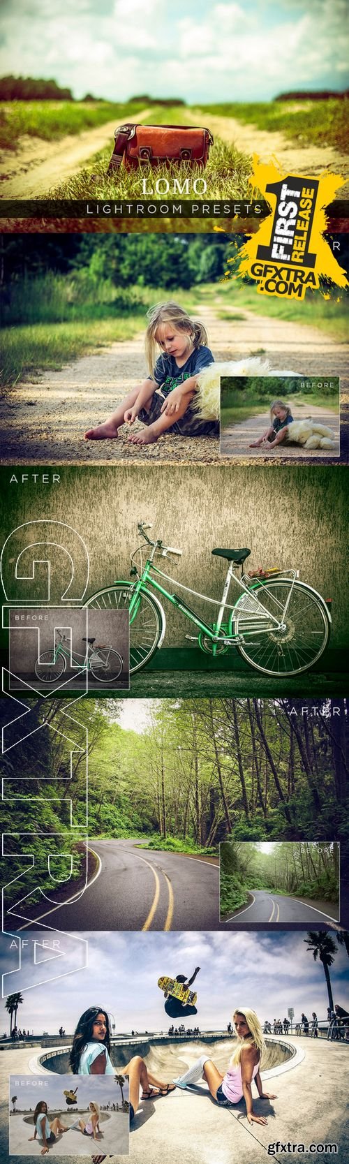 Lomo Lightroom Presets Volume 1 - CM 200105