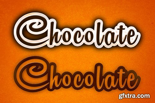 Chocolate Styles for Photoshop