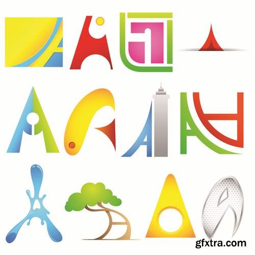 Stock Vector - Symbols For Logos, 25EPS